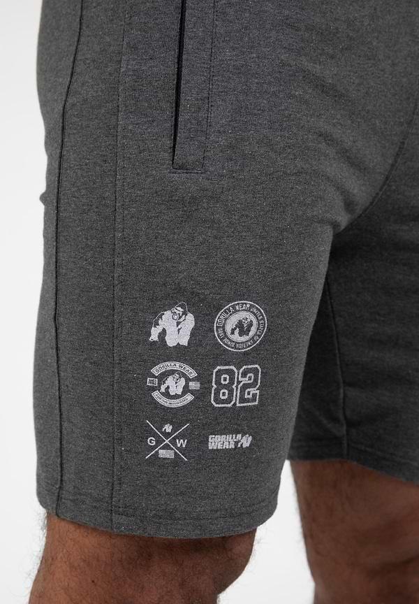 Gorilla Wear Lopez Shorts-Dark Grey Melange