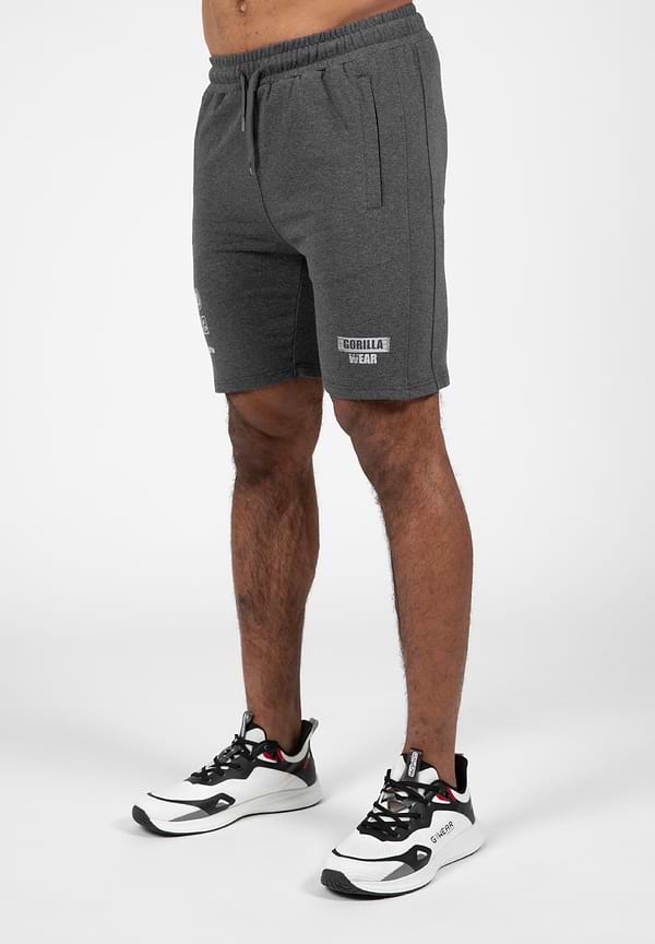 gorilla wear Lopez Shorts-Dark Grey Melange