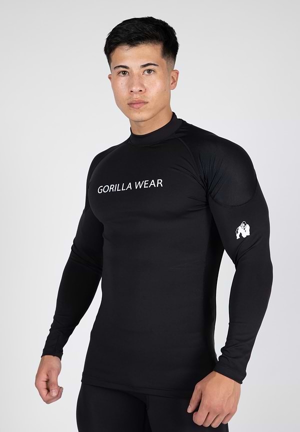 gorilla wear Lorenzo Performance Long Sleeve - Black