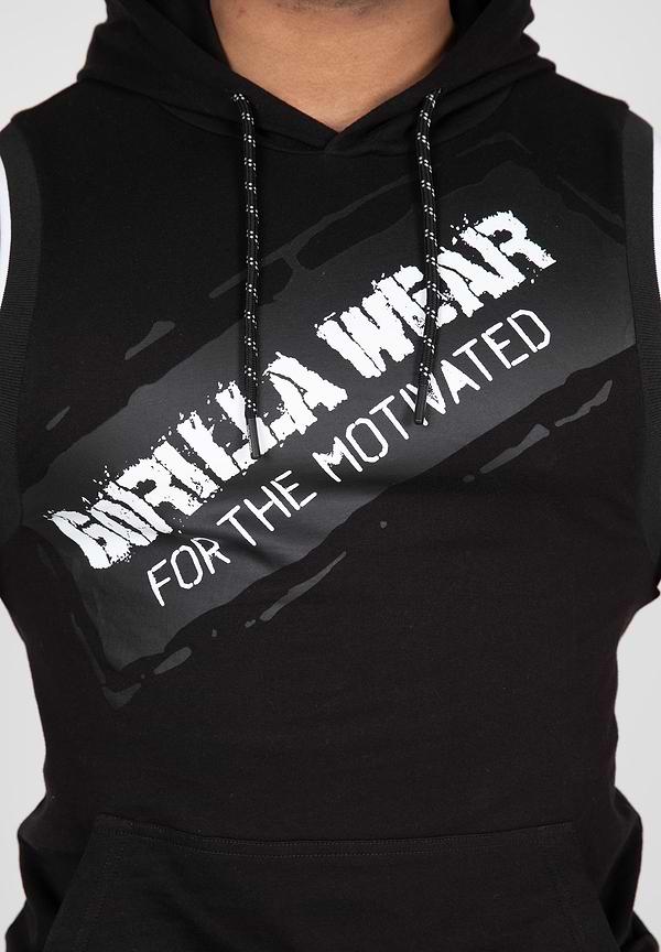 Gorilla Wear Loretto Hooded Tank Top - Black