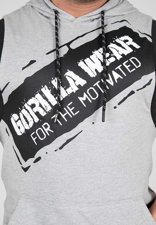 Gorilla Wear Loretto Hooded Tank Top - Gray