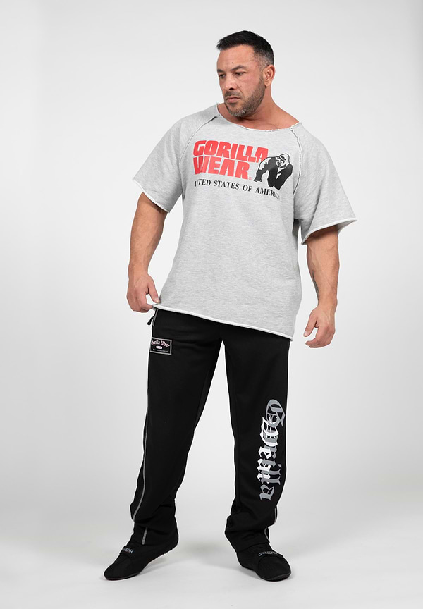 Gorilla Wear Marlow Mesh Pants - Black/Gray