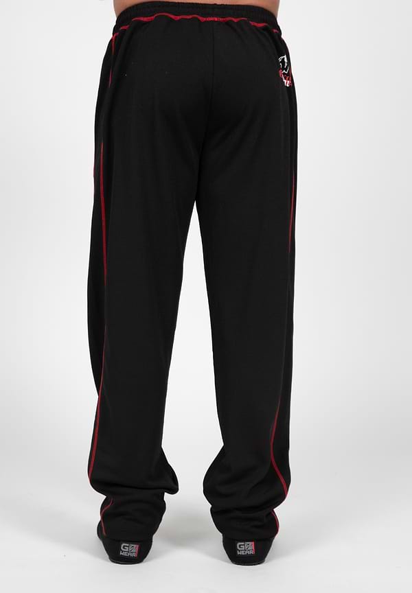 Gorilla Wear Marlow Mesh Pants - Black/Red