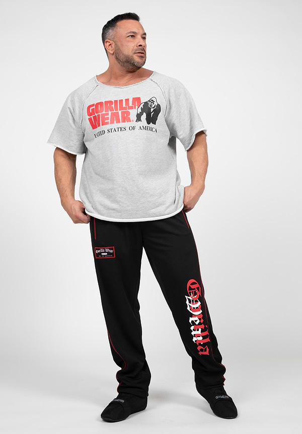 Gorilla Wear Marlow Mesh Pants - Black/Red