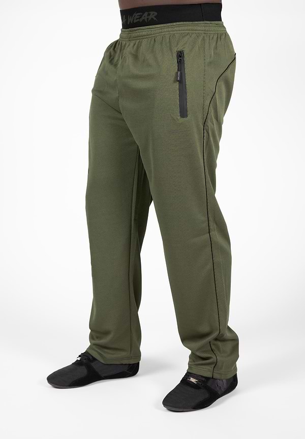 Gorilla Wear Mercury Mesh Pants - Army Green/Black