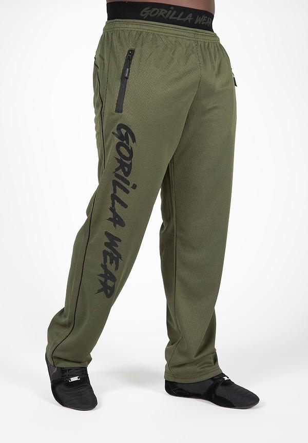 Gorilla Wear Mercury Mesh Pants - Army Green/Black