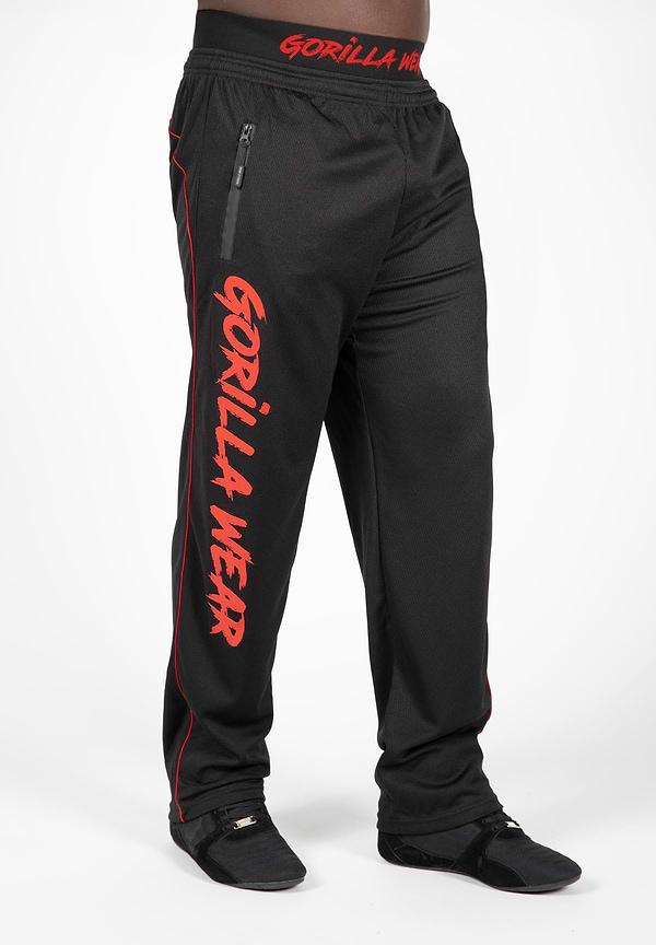 Gorilla Wear Mercury Mesh Pants - Black/Red