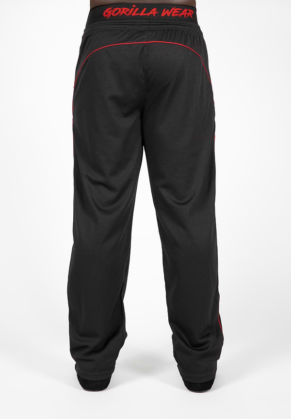 Gorilla Wear Mercury Mesh Pants - Black/Red