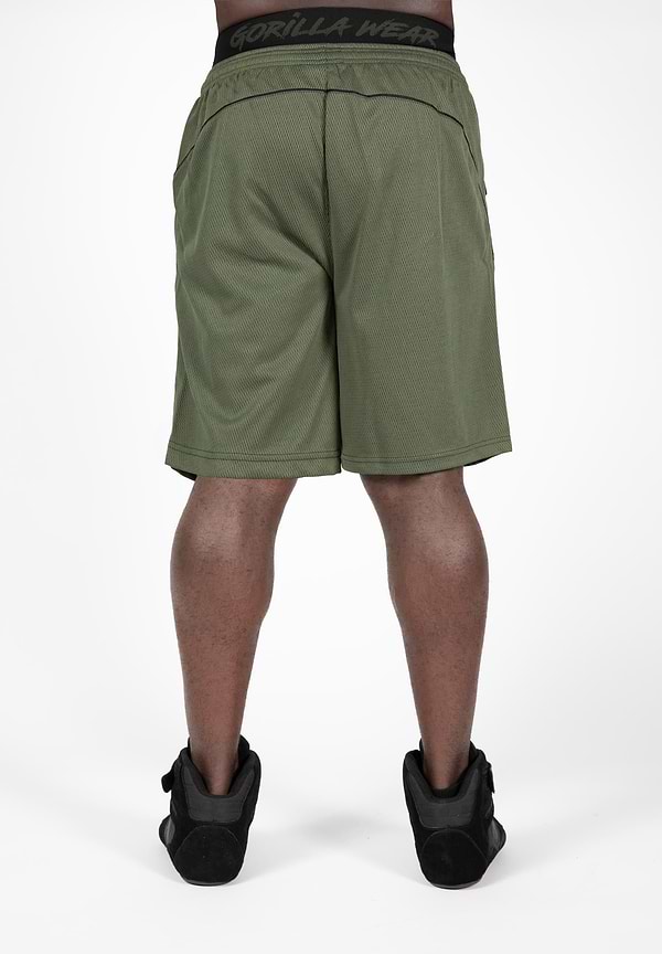 Gorilla Wear Mercury Mesh Shorts - Army Green/Black
