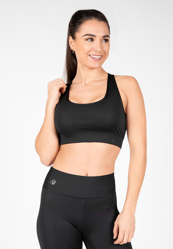 gorilla wear Meta Sports Bra - Black
