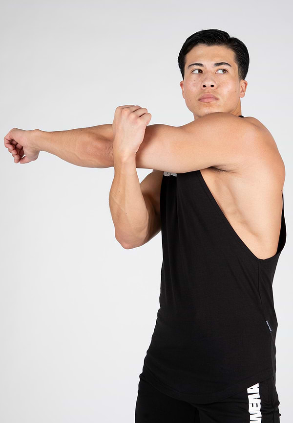 Gorilla Wear Milo Drop Armhole Tank Top - Black