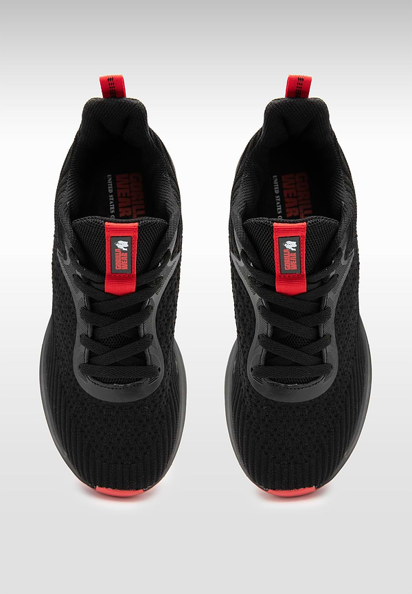 Gorilla Wear Milton Training Shoes - Black/Red