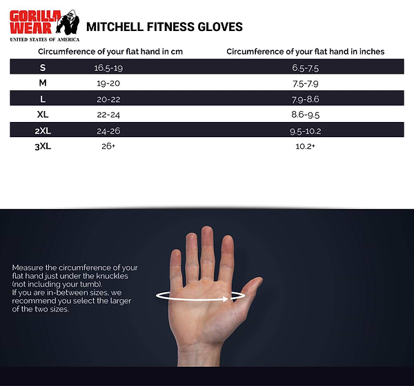 Gorilla Wear Mitchell Training Gloves - Black/Blue
