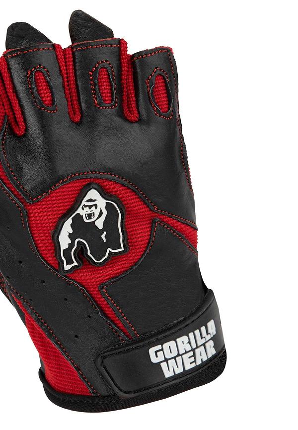 Gorilla Wear Mitchell Training Gloves - Black/Red