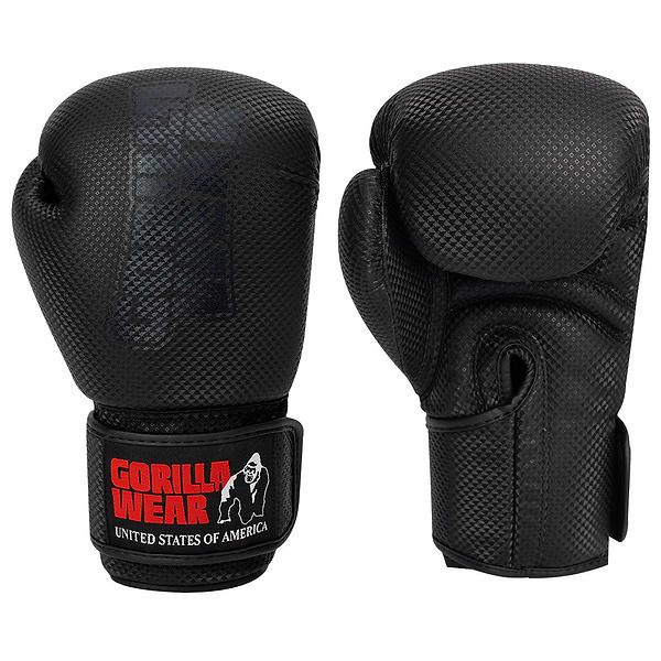 Gorilla Wear Montello Boxing Gloves - Black