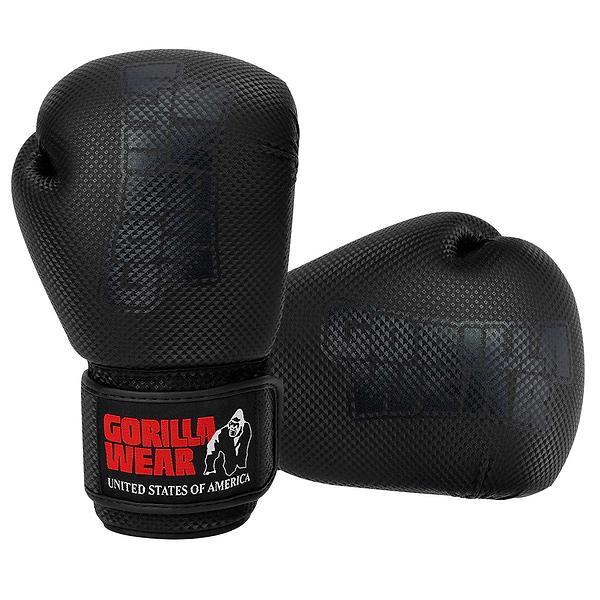 Gorilla Wear Montello Boxing Gloves - Black