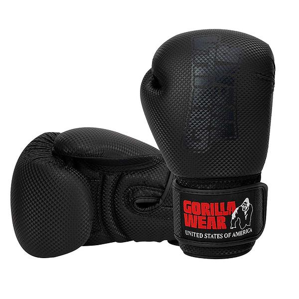 Gorilla Wear Montello Boxing Gloves - Black