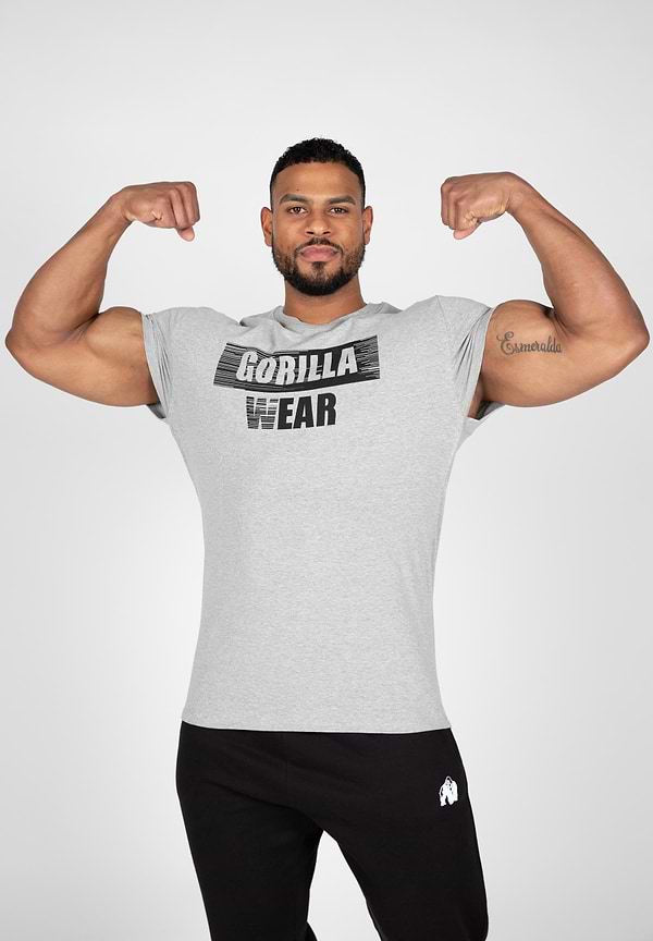 Gorilla Wear Murray T-shirt - Gray Melange