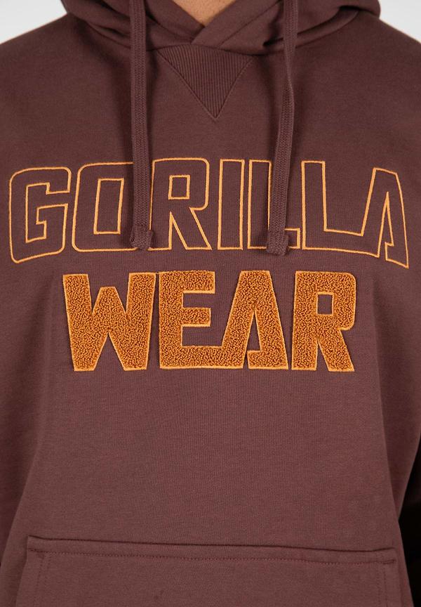Gorilla Wear Nevada Hoodie - Brown
