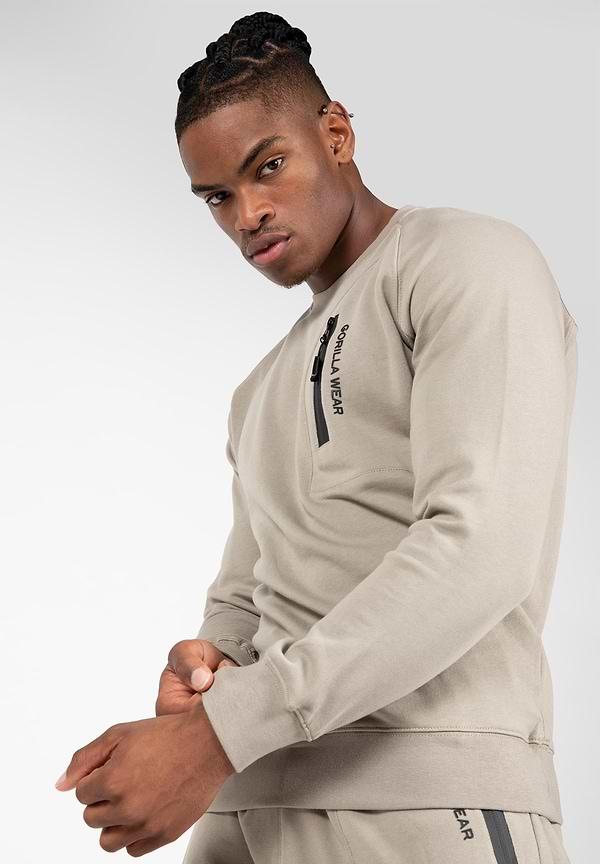 Gorilla Wear Newark Sweatshirt - Beige