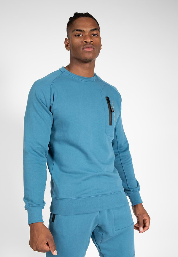 gorilla wear Newark Sweatshirt - Blue