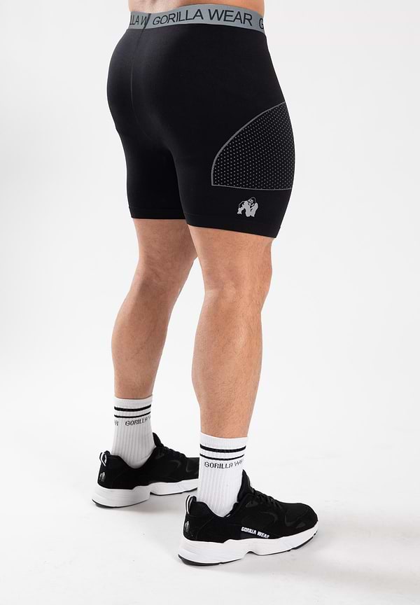 Gorilla Wear Norton Seamless Shorts - Black