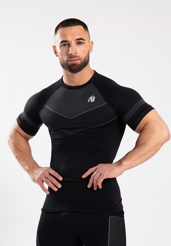 gorilla wear Norton Seamless T-shirt - Black