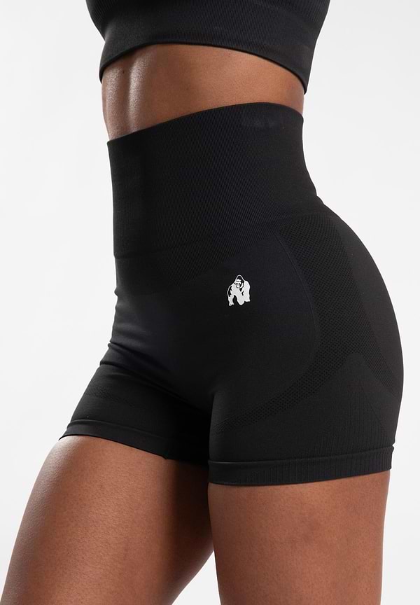 gorilla wear Olivia Seamless Shorts - Black