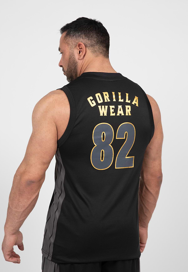 Gorilla Wear Orlando Jersey Tank Top - Black