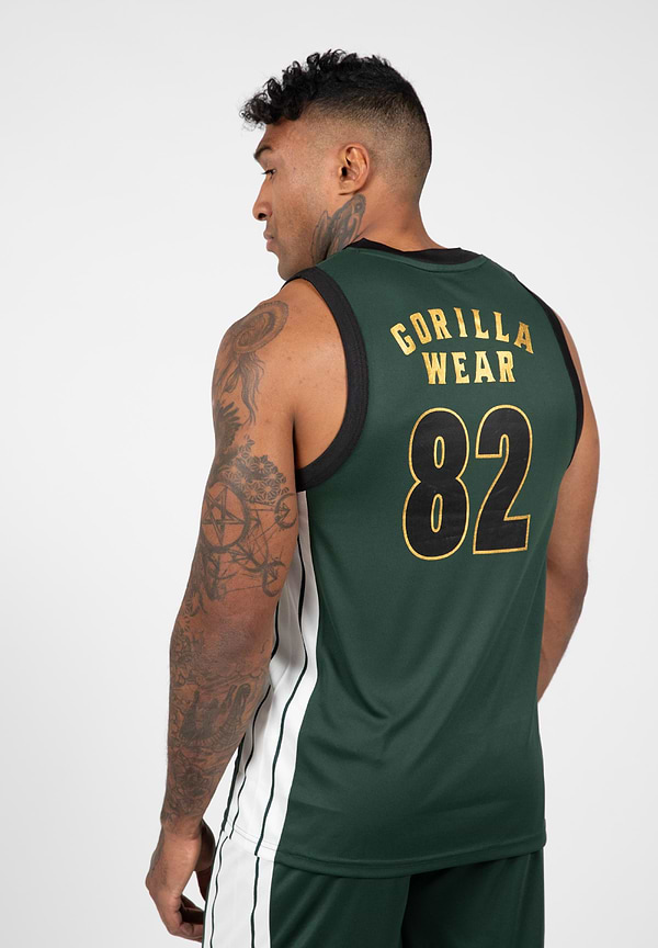 Gorilla Wear Orlando Jersey Tank Top - Green