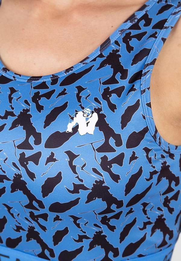Gorilla Wear Osseo Crop Top - Blue