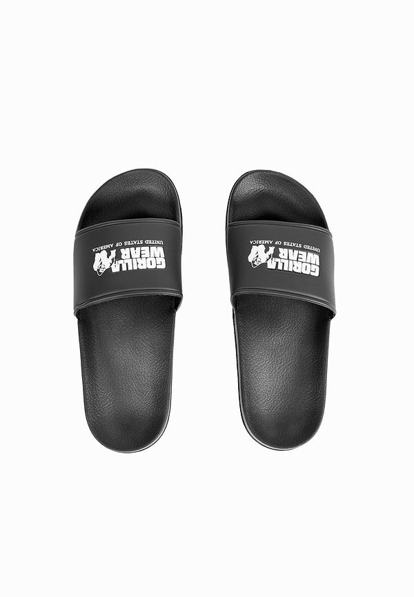 Gorilla Wear Pasco Slides - Black - Unisex