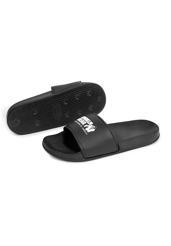 Gorilla Wear Pasco Slides - Black - Unisex