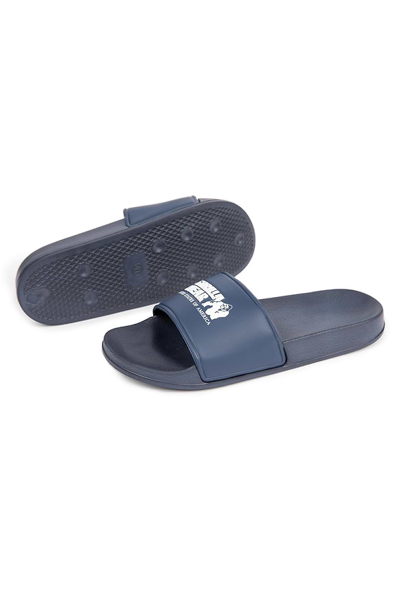 Gorilla Wear Pasco Slides - Navy - Unisex