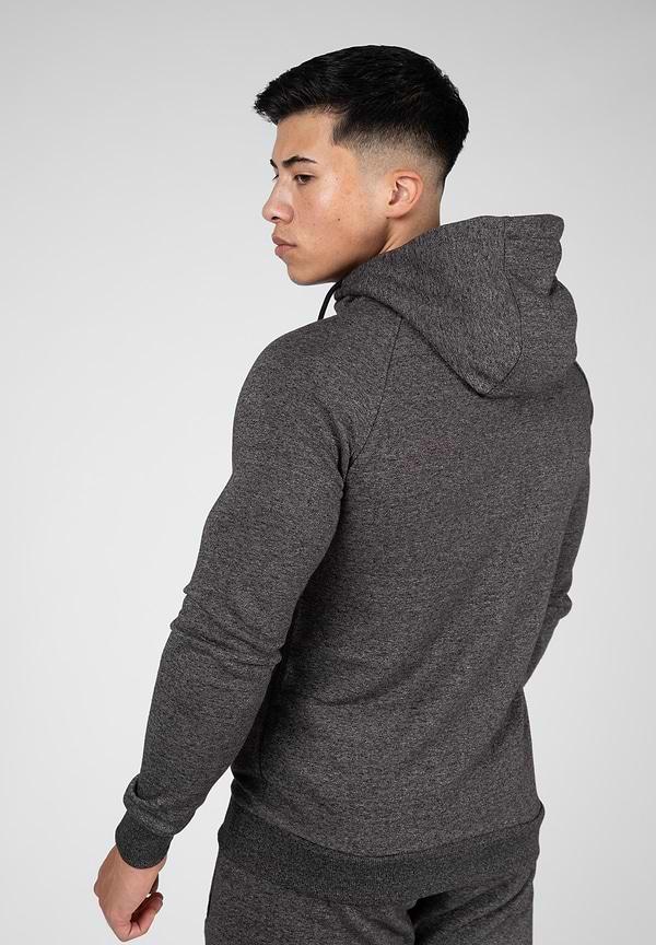 Gorilla Wear Payette Zipped Hoodie - Gray