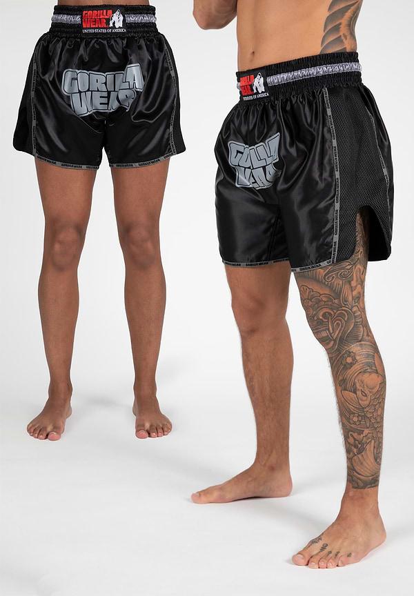 gorilla wear Piru Muay Thai Shorts - Black