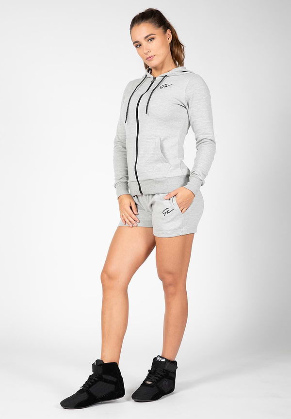 Gorilla Wear Pixley Zipped Hoodie - Gray