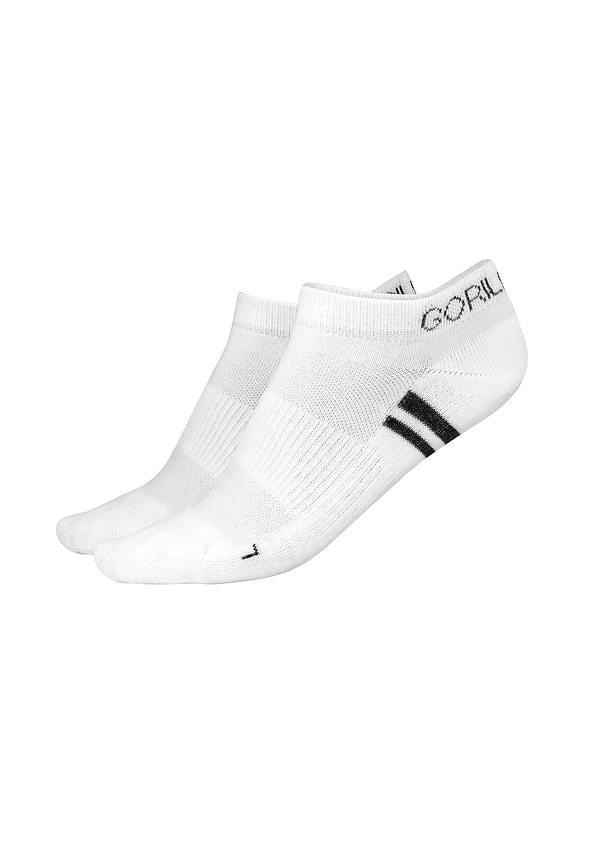 gorilla wear Quarter Socks 2-Pack - White