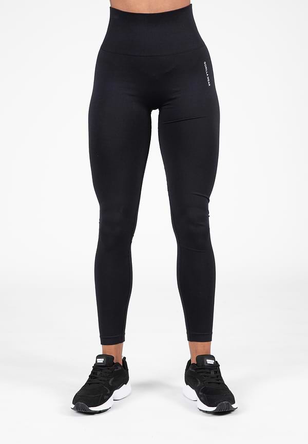 Gorilla Wear Quincy Seamless Leggings - Black