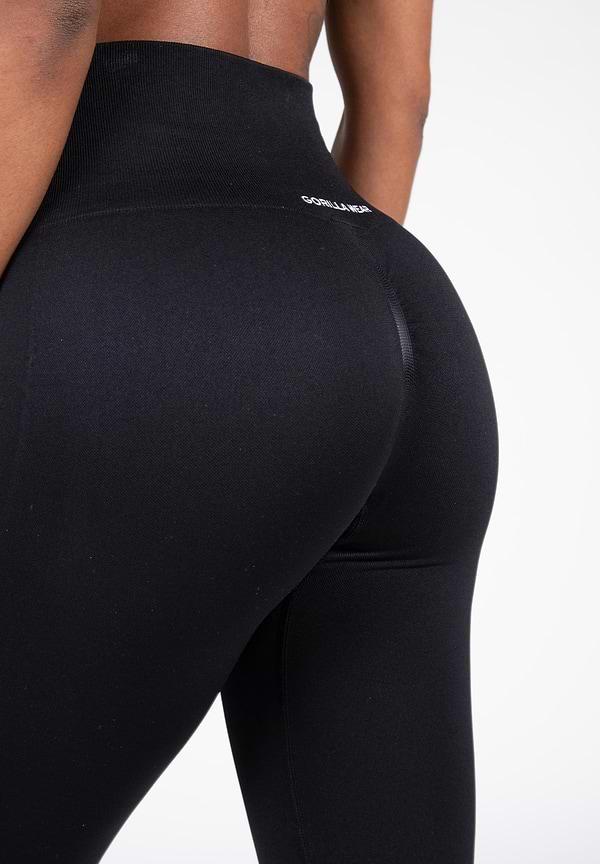 Gorilla Wear Quincy Seamless Leggings - Black