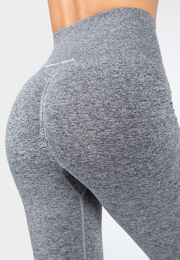 Gorilla Wear Quincy Seamless Leggings - Gray Melange