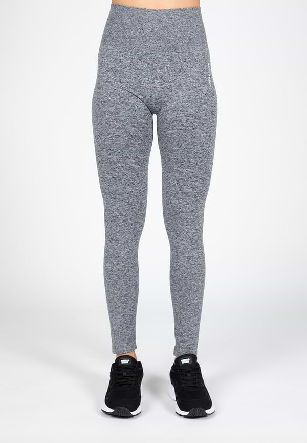 Gorilla Wear Quincy Seamless Leggings - Gray Melange
