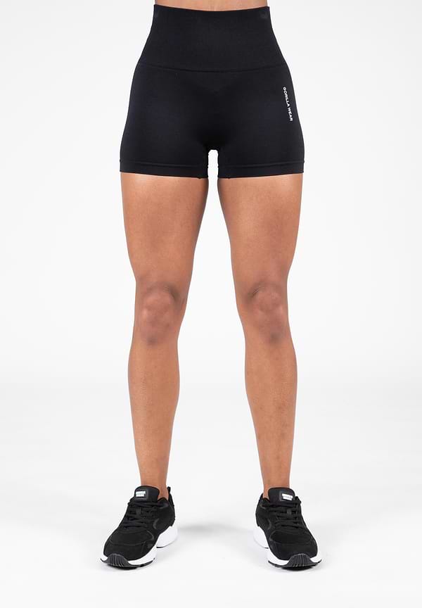 Gorilla Wear Quincy Seamless Shorts - Black