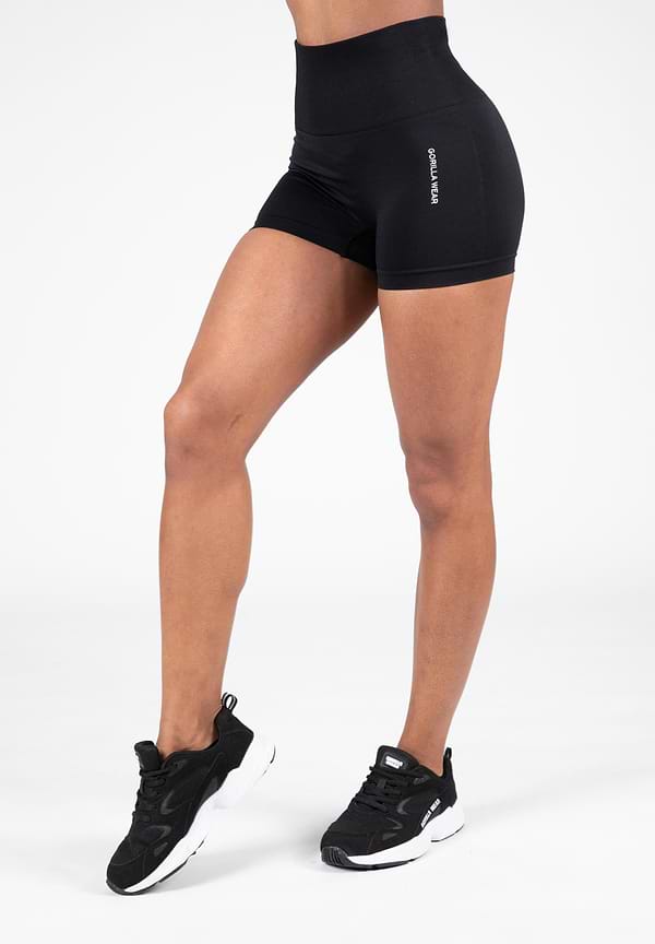 gorilla wear Quincy Seamless Shorts - Black
