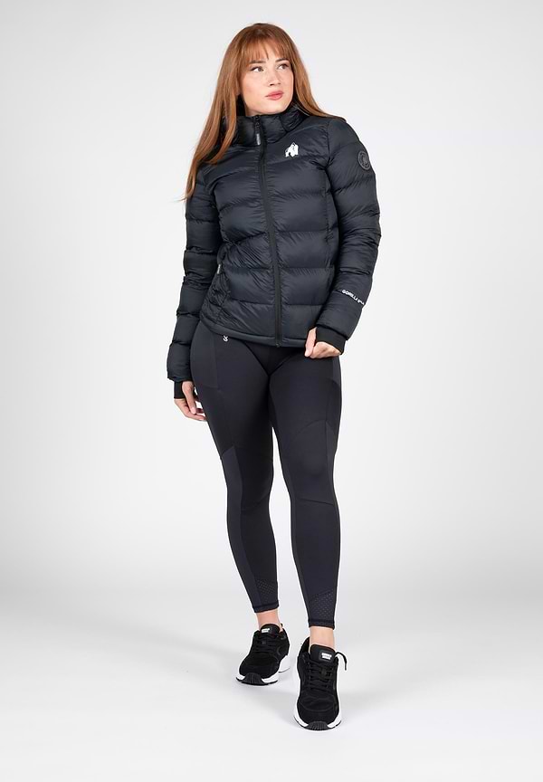 Gorilla Wear Rachel Puffer Jacket - Black