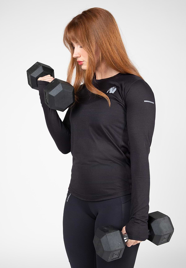 Gorilla Wear Raleigh Long Sleeve - Black