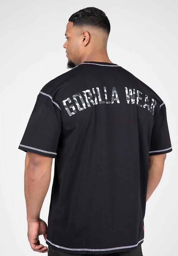 gorilla wear Saginaw Oversized T-Shirt - Black