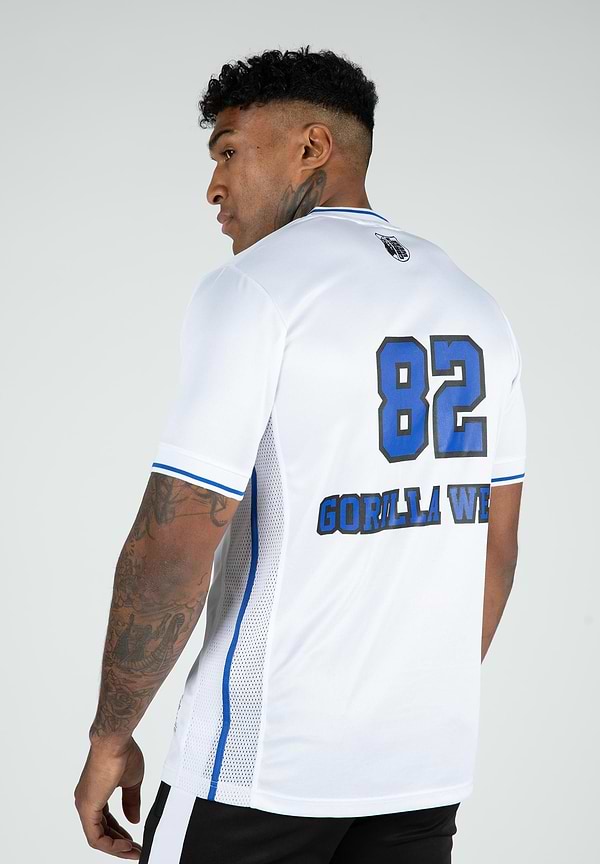 Gorilla Wear San Mateo T-Shirt - White/Blue