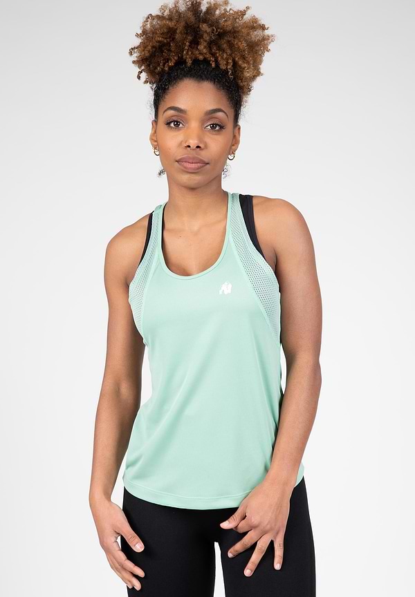gorilla wear Seattle Tank Top - Mint Green