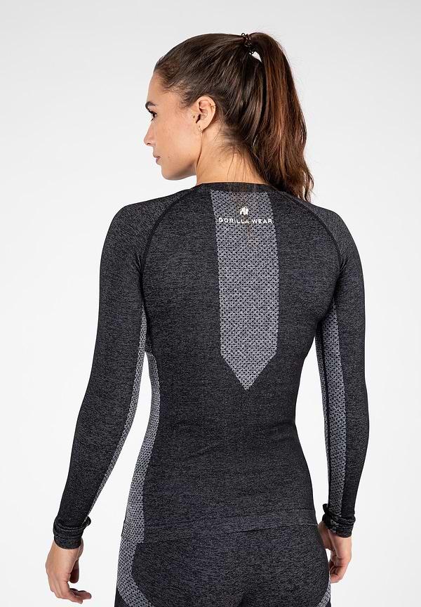 Gorilla Wear Selah Seamless Long Sleeve- Black